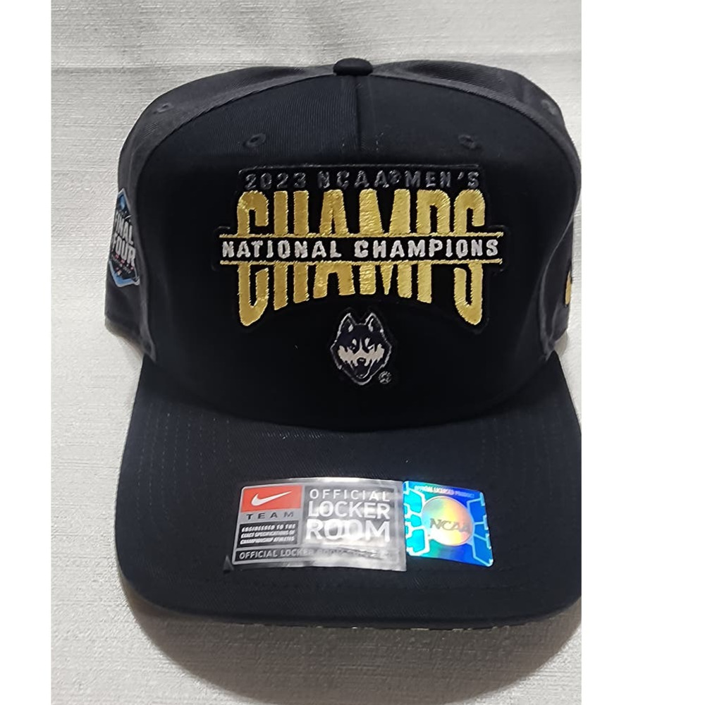 uconn men's basketball ncaa men's champion hat 2023 adjustable - Picture 2 of 6
